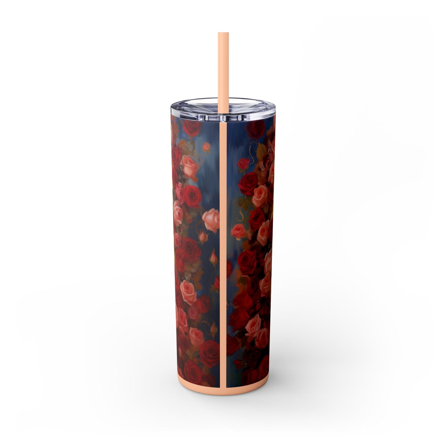 Virgin Mary Skinny Tumbler — 20oz Religious Stainless Straw Cup